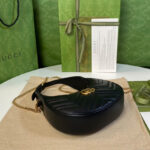 Gucci GG Marmont Half-moon-shaped Mini Bag